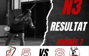 Résultats de la septième journée des ICN3