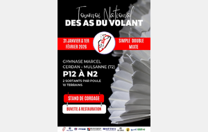 32ème Tournoi National des As du Volant