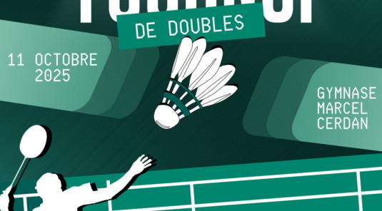 7ème tournoi de doubles du BAM 2025